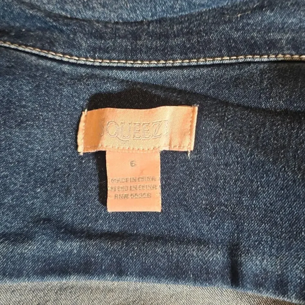 Squeeze blue denim